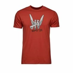 Coupon ???? Black Diamond Bd Rock On Ss Tee - T-shirt homme ???? -Black Diamond Shop black diamond bd rock on ss tee t shirt homme red rock