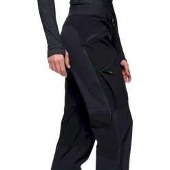 Vente flash ???? Black Diamond Dawn Patrol Hybrid Pants - Pantalon ski de randonnée femme ???? -Black Diamond Shop black diamond dawn patrol hybrid pants pantalon ski de randonnee femme black 2