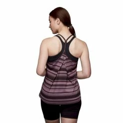 Sortie ???? Black Diamond Integrale Tank - Débardeur femme ???? -Black Diamond Shop black diamond integrale tank debardeur femme mulberry stripe 2