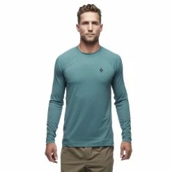 Nouveau ???? Black Diamond LS Alpenglow Crew - Sweat homme ???? -Black Diamond Shop black diamond ls alpenglow crew sweat homme raging sea