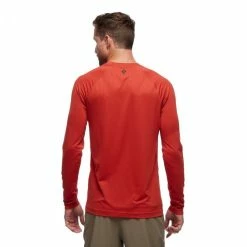 Black Diamond Shop -Black Diamond Shop black diamond ls alpenglow crew sweat homme red rock 1
