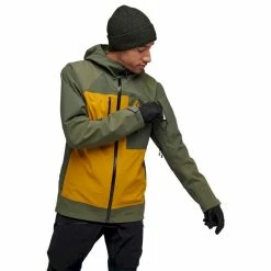 Remise ❤️ Black Diamond Recon Pro Stretch Shell - Veste ski homme ???? -Black Diamond Shop black diamond recon pro stretch shell veste ski homme tundra amber 2