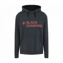 De gros ???? Black Diamond Stacked Logo Hoody - Sweat à capuche homme ????